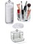 3’lü Makyaj Organizer Set, Kozmetik Ürün Organizeri, Pamukluk, Papatya Organizer, Kulak Çubukluk 3