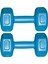 Tekno Trust Açık Mavi 3 kg x 2 Adet 6 kg Dambıl Seti 6 kg Dumbell Set 2