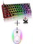 T60 Rgb Mekanik Siyah Klavye Mouse Hediyeli Kablolu Gaming Driverli Oyuncu Mini Klavye 1
