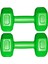 Tekno Trust Yeşil 3 kg x 2 Adet 6 kg Dambıl Seti 6 kg Dumbell Set 2