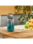 1,5 L Briella 1500 ml Gri - Yeşil Pipetli Motivasyon Matara Gri Plastik 2