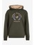 Haki Erkek Kapüşon Loose Fit Baskılı Sweatshirt M4WM-SWT-1515 1