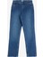 Normal Bel Düz Paça Straight Mavi Kadın Denim Pantolon Crosby Relax Straıght 3