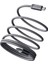 LC527 Spiral Magnetik Type-C To Type-C Hızlı Şarj Özellikli Data ve Şarj Kablosu 60W 1m Gri 1