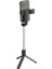 LPH101 Canlı Yayın Dolgu Işıklı Tripod ve Selfie Çubuğu Siyah 3