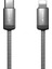LC527 Spiral Magnetik Type-C To Lightning Hızlı Şarj Özellikli Data Şarj Kablosu 27W 1m Gri 2