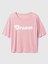 Kadın Pembe Relaxed Grafikli Pijama Üstü 2