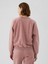 Kadın Pembe Vintage Soft Raglan Sweatshirt 5