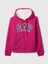 Kadın Pembe Logo Relaxed Sherpa Fermuarlı Sweatshirt 2