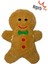 Yılbaşı Temalı Kedi Oyuncağı Hışırtı Sesli Peluş Kurabiye - Gingerbread Sesli Kedi Oyuncağı 7