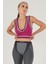 Seamless Crop Renk Bloklu Spor Bluz 1