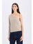 Regular Fit Tek Omuzlu Basic Düz Triko Kazak E2308AX24WN 4