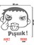 Pışık Sticker - Oto Sticker - Araba Sticker - Araç Sticker - Araba Aksesuar - Oto Aksesuar 3
