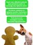 Yılbaşı Kurabiyesi Peluş Köpek Oyuncağı Hışırtı Sesli Peluş Kurabiye Köpek Oyuncağı 6