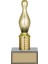 Bowling Pin Figürlü Ödül Kupası-Okul Kupası - Hediye Kupa 23 cm FG001 1