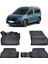 Ford Tourneo Connect 2023 Sonrası 3D Havuzlu Paspas Sİyah 1