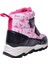 4183 Snowshell Pembe Desenli Çocuk Bot 4