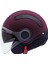 Sx.10 Yarım Kask Mat Mor 1