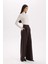 Wide Leg Kışlık Pantolon Geniş Paça Pensli Cepli Yüksek Bel Uzun Boy E2797AX24WN 3
