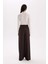 Wide Leg Kışlık Pantolon Geniş Paça Pensli Cepli Yüksek Bel Uzun Boy E2797AX24WN 5