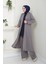 Kadın Giyim Abiye Moda 3 Parça Tesettür Takım 2649 2