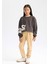 Kız Çocuk Bisiklet Yaka Baskılı Sweatshirt D2882A824WN 2