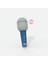 5 Farklı Eğlenceli Ses Efektli Karaoke Mikrofon ve Bluetooth Hoparlör - Mavi 1