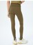 Spor Tayt Basic Yüksek Bel Şardonlu Yumuşak Tuşe Skinny Fit Interlok 5