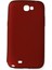 Samsung Galaxy Note 2 / N7100 Kılıf Premium Rubber Silikon - Bordo 13 1