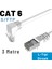 3 mt Cat6 S/ftp Dirsek Kablo 1