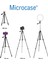 NP-3180S Bluetooth Kumandalı Kamera Dslr Telefon Tutuculu Tripod 129CM - AL4646 3
