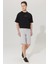 Slim Fit Dar Kesim Yan Cepli Chino Şort 3