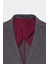 ALTINYILDIZ CLASSICS Erkek Siyah-Bordo Slim Fit Dar Kesim Mono Yaka Desenli Blazer Ceket 7