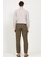 Normal Bel Boru Paça Comfort Fit Haki Erkek Pantolon 4A0124100061 4