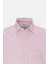 Slim Fit Dar Kesim Pamuk Keten Klasik Yaka Çizgili Gömlek 8