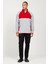 Erkek G.melanj-kırmızı Standart Fit Normal Kesim Dik Bato Yaka Desenli Polar Sweatshirt 1