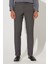 ALTINYILDIZ CLASSICS Erkek Kahverengi Slim Fit Dar Kesim Beli Lastikli Pantolon 2