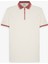 Erkek Ekru Bordo Regular Fit Rahat Kesim Polo Yaka %100 Pamuk Tişört 7