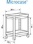 Microcase 2 Katlı Tekerlekli Düzenleyici Raf, Banyo Dolabı, Mutfak Tezgah Altı, Deterjanlık - AL4696 2