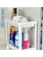 Microcase 2 Katlı Tekerlekli Düzenleyici Raf, Banyo Dolabı, Mutfak Tezgah Altı, Deterjanlık - AL4696 5