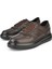 Ziya, Erkek Deri Sneaker 143423Z71 Kahve 5