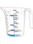 500ML Saplı Plastik Dereceli Renkli Ölçü Kabı - AL4692 1