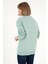 Erkek Su Yeşili Sweatshirt 50295148-VR048 4