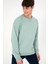 Erkek Su Yeşili Sweatshirt 50295148-VR048 5