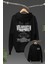Oversize Vosvos Sırt Baskılı Kapüşonlu Sweatshirt, Unisex Klasik Araba Temalı Hoodie 1