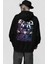 Oversize Mob Psycho 100 Sırt Baskılı Kapüşonlu Sweatshirt, Unisex Anime Baskılı Hoodie 3