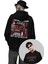 Unisex Elvis Presley Sırt Baskılı Kapüşonlu Sweatshirt, Oversize Efsane Müzisyen Baskılı Hoodie 1