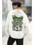 Unisex Blink 182 Green Sırt Baskılı Kapüşonlu Sweatshirt, Oversize Rock Band Baskılı Hoodie 3