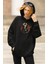 Unisex Ac-Dc Gitarist Sırt Baskılı Kapüşonlu Sweatshirt, Oversize Rock Band Baskılı Hoodie 2