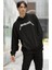 Unisex Metallica Kılıçlı Iskelet Sırt Baskılı Kapüşonlu Sweatshirt, Oversize Rock Band Baskılı Hoodie 2